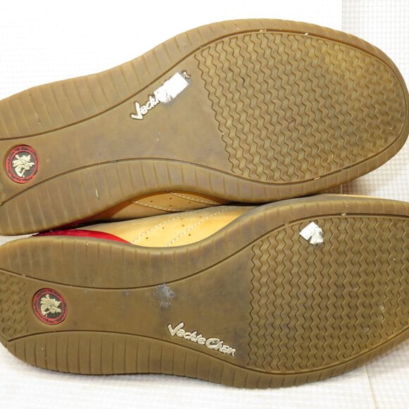 Jackie Chan Boat Loafers Soft Leather Tan Mens Size 9.5 FE4A83001045 READ - Picture 6 of 15